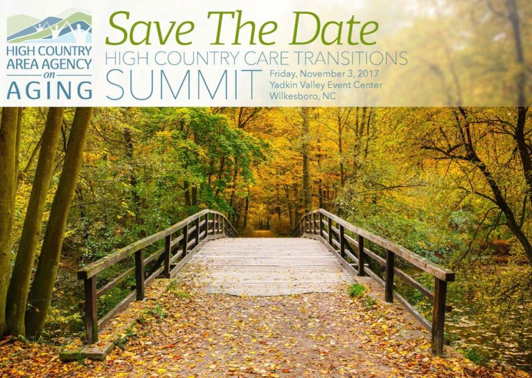 Save the Date High Country Care Transitions